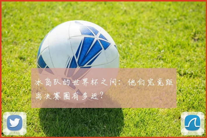冰岛队的世界杯之问：他们究竟距离决赛圈有多近？